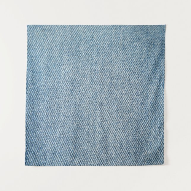 Tapiz Los ácidos lavan los vaqueros azules, denim textur (Anverso)