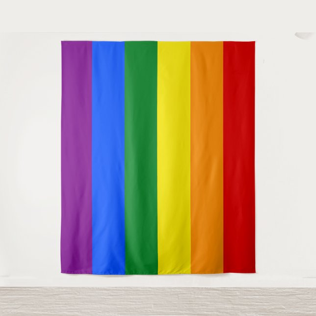 Tapiz Los colores del arcoiris (Anverso)