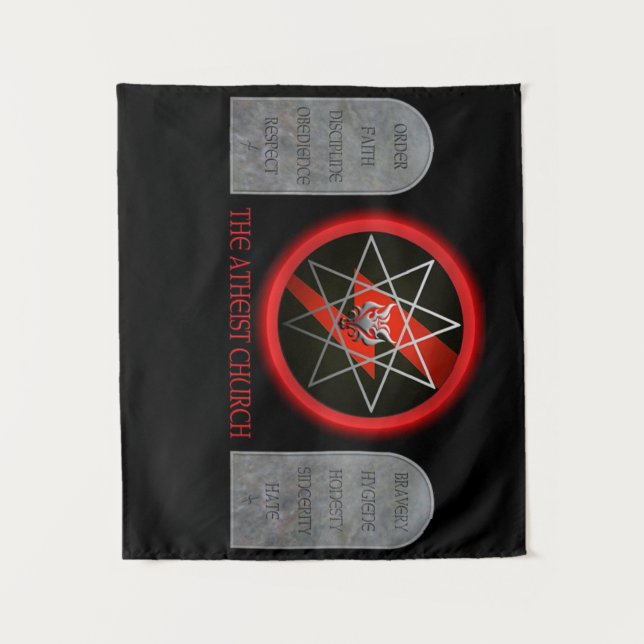 TAPIZ LOS DIEZ COMANDOS (Anverso)