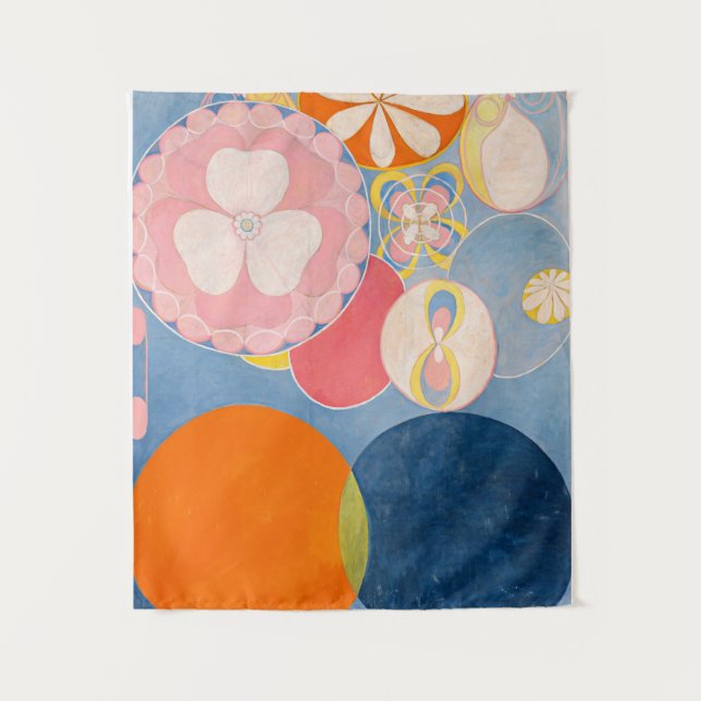 Tapiz Los Diez Mayores, Grupo IV, No. 2 de Hilma af Klin (Anverso)