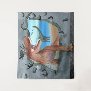 Tapiz Los dinosaurios están llegando