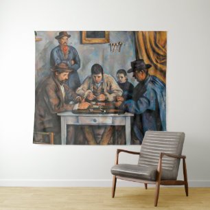 Tapiz Los jugadores de cartas   Paul Cezanne  