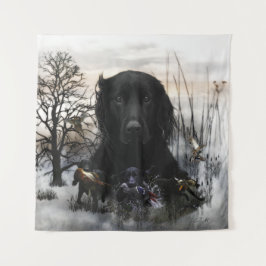 Tapiz Los recuperadores de oro negros