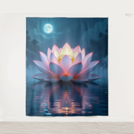 Tapiz „Lotus – Blüte der Reinheit und Erleuchtung“