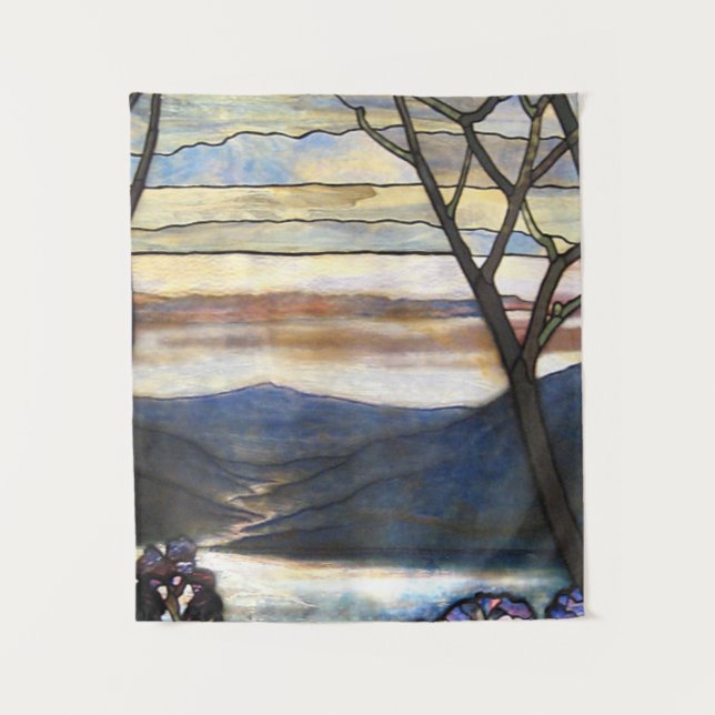 Tapiz Louis Comfort Tiffany - Vidrio Manchado 4 Magnolia (Anverso)