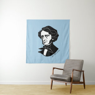 Tapiz Louis-Hector Berlioz (sobre fondo de color)