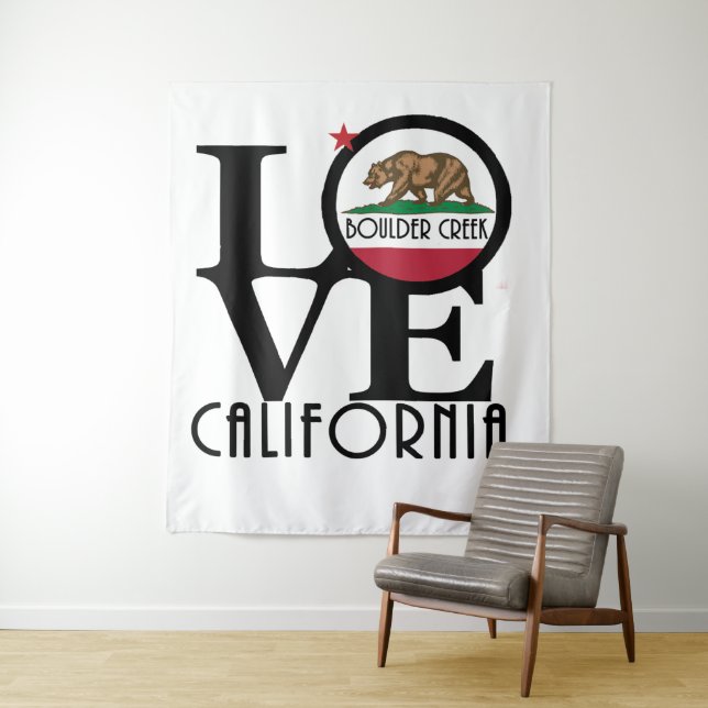 Tapiz LOVE Boulder Creek California (In situ)