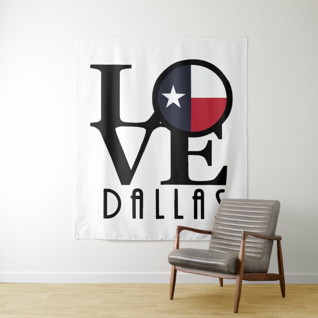 Tapiz LOVE Dallas Texas (In situ)