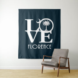 Tapiz LOVE Florence, Carolina del Sur