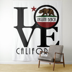 Tapiz LOVE Laguna Beach