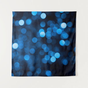 Tapiz Luces de textura de bokek purpurina azul