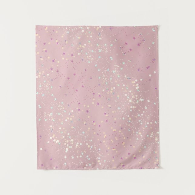 Tapiz Luxe modern romantinc girl (Anverso)