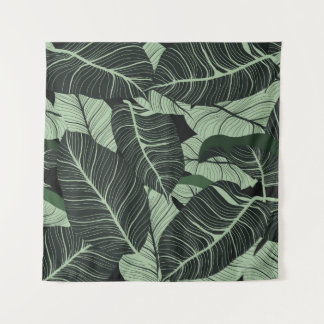 Tapiz Luxury nature leaves background. Floral pattern, T