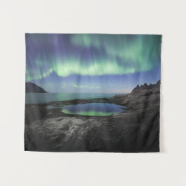 Tapiz Luz del Norte Noruega