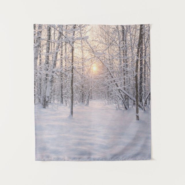 Tapiz Luz dorada de invierno (Anverso)