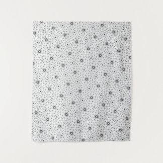 Tapiz Maacah001 Doodle abstracto de B&W