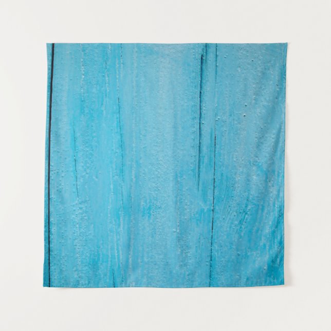 Tapiz Madera de fondo azul (Anverso)