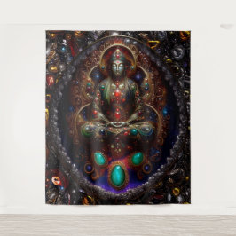 Tapiz Madre de Buda joyada