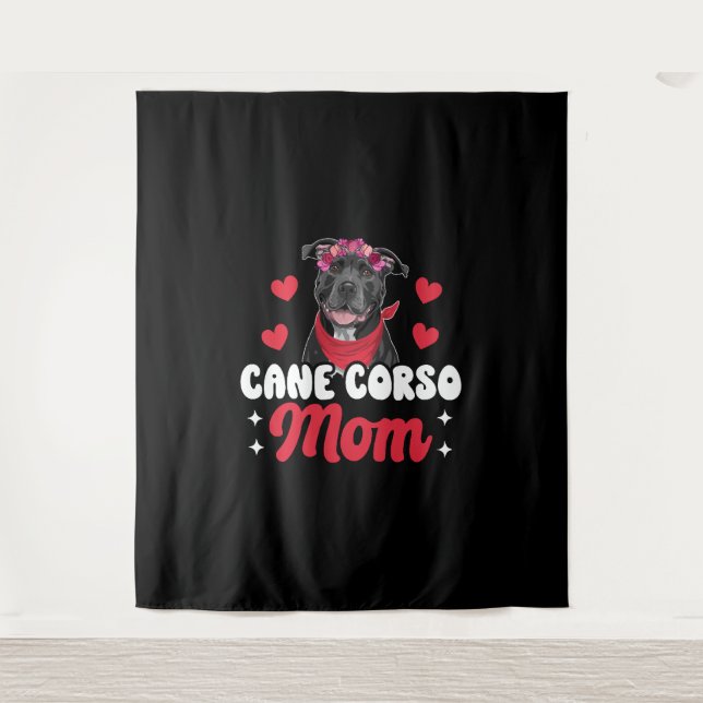 Tapiz Madre de Cane Corso (Anverso)