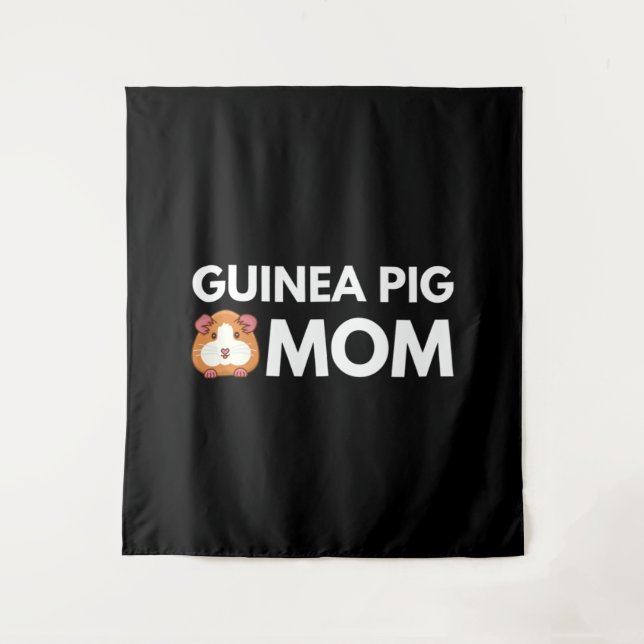 Tapiz Madre del cerdo de Guinea (Anverso)