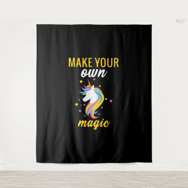 Tapiz magia de unicornio (Anverso)