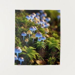 Tapiz Magical Bioluminescent Fungi - Deep Forest