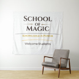 Tapiz Mágico Escolar Decoración de Aula Póster
