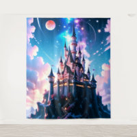 Magnífica Fantasy Castle Wall Art
