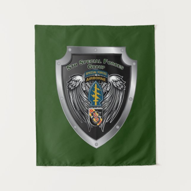 Tapiz Magnífico 5º Grupo de Fuerzas Especiales (Airborne (Anverso)
