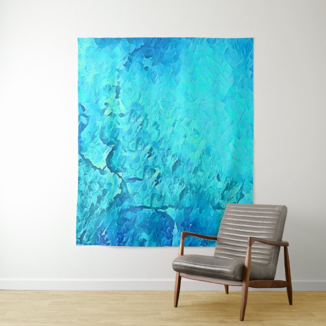 Tapiz Magnífico acuarela Diseño del Tema del Océano trop (In situ)