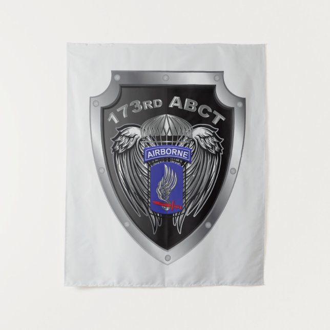Tapiz Magnífico Equipo de Combate de la 173ª Brigada Aér (Anverso)
