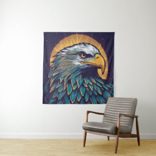 Tapiz Majestic Bald Eagle
