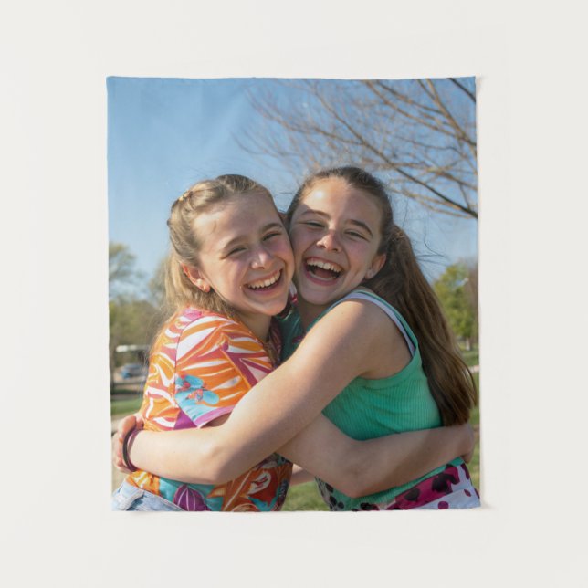 Tapiz Make It Yours Custom Image Wall Tapestry (Anverso)