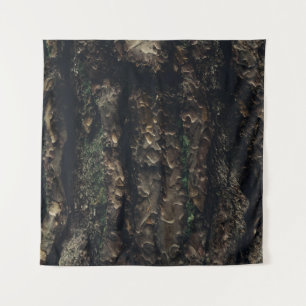 Tapiz Maletero de árbol marrón y negro