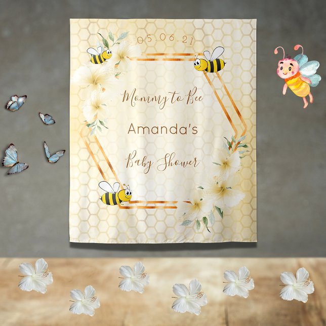 Tapiz Mamá de Baby Shower para abejorros abejorros (Subido por el creador)