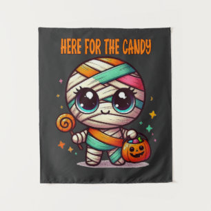 Tapiz Mamá De Halloween Aquí Para El Velo