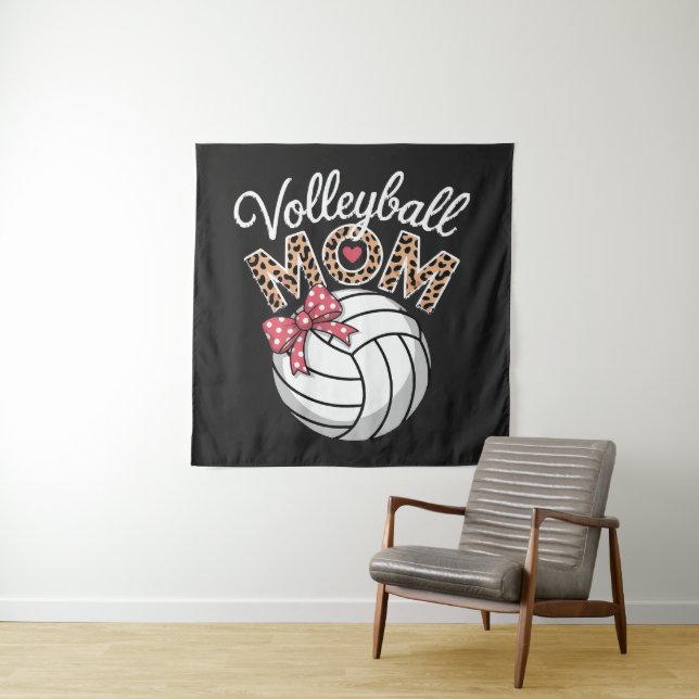 Tapiz Mamá de voleibol (In situ)