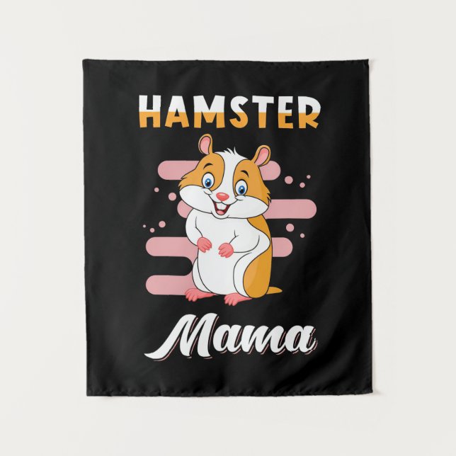 Tapiz Mamá hámster (Anverso)
