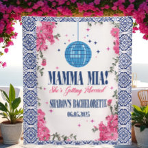 Mamma Mia Despedida de Soltera Fondo para Fotos Re