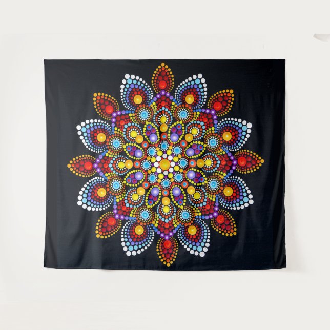 Tapiz Mandala (Anverso (horizontal))
