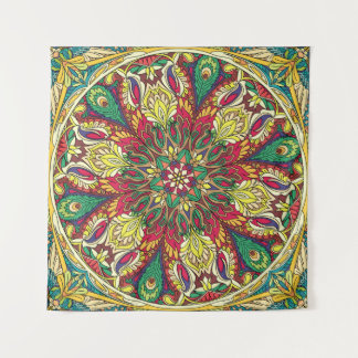 Tapiz Mandala Bandana: Diseño inmaculado.