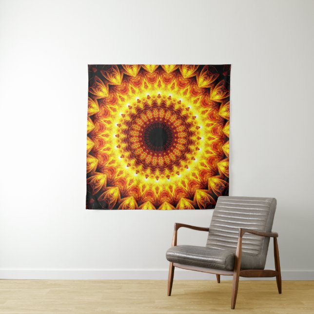 Tapiz Mandala Chi (In situ)