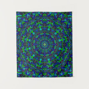 Tapiz Mandala con el diseño detallado, complejo de