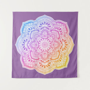 Tapiz Mandala de Iris