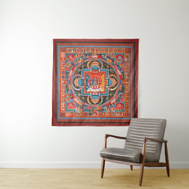 Tapiz Mandala de Jnanadakini (In situ)