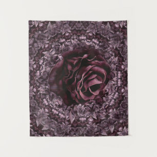 Tapiz Mandala de rosa 