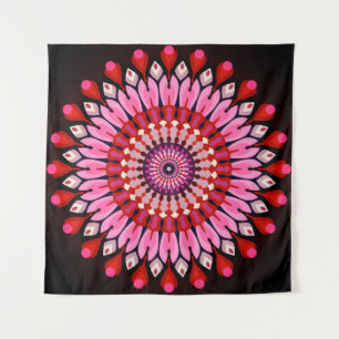 Tapiz Mandala rosa