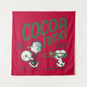 Tapiz Maní   Tiempo de Snoopy & Linus Cocoa
