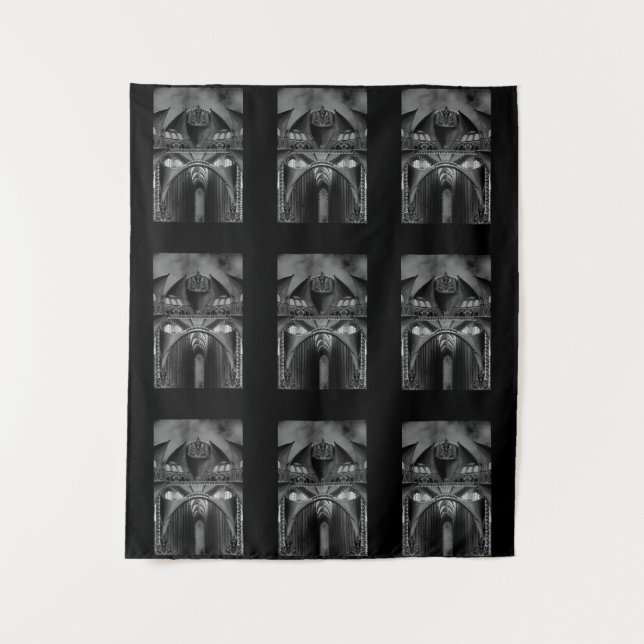 Tapiz Mansión gótica (Anverso)