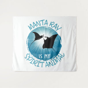Tapiz Manta Ray es mi animal espiritual